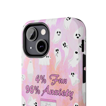 96 Anxiety Phone Case | Spooky Ghosts Halloween Case for iPhone 16 and More - Samsung