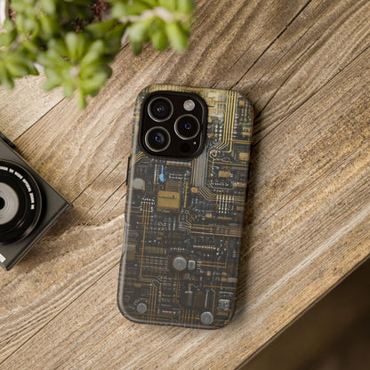 Circuits Cyberpunk iPhone 16 - All Cases | Phone Case for iPhone, Samsung and Google