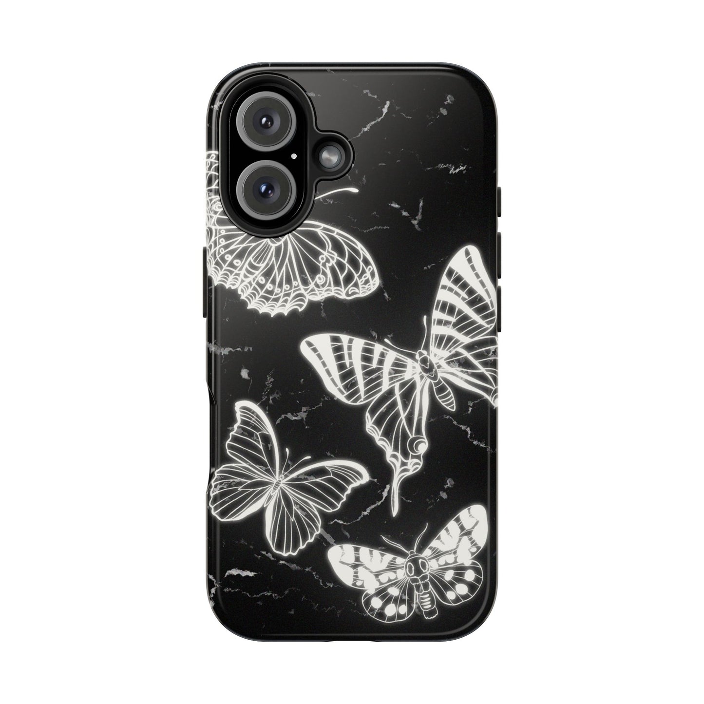 iPhone 16 Y2K Butterfly Vintage Phone Case for iPhone 16 - ALL | Samsung S24 S23 S22 S21