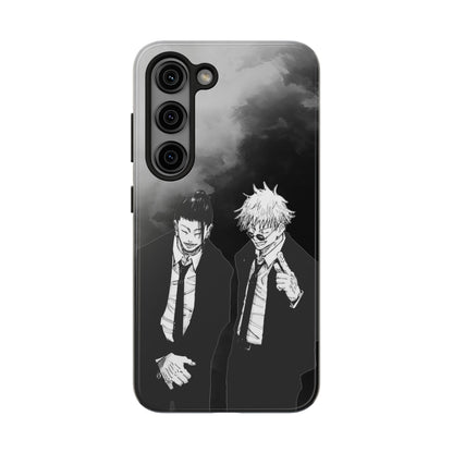 Anime-Inspired Tough Phone Case for iPhone 16 and Samsung, Protective Cover, Custom Phone Accessories, Otaku Gift