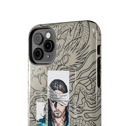 Samurai Anime Manga-Inspired iPhone Case – Musashi Design for iPhone 16-7 & Samsung