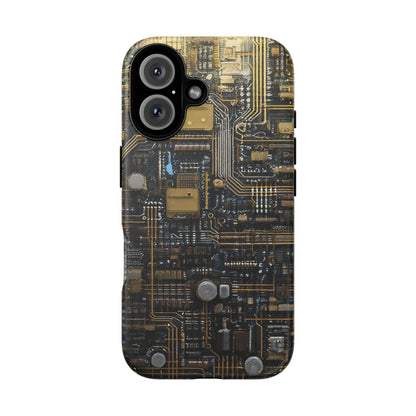 Circuits Cyberpunk iPhone 16 - All Cases | Phone Case for iPhone, Samsung and Google