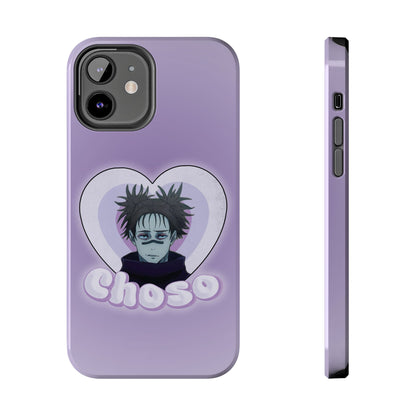 Choso Heart Phone Case | iPhone 16 and more - Samsung Phone Case | Anime Phone Case