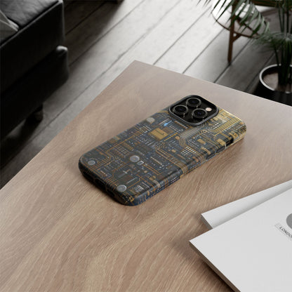 Circuits Cyberpunk iPhone 16 - All Cases | Phone Case for iPhone, Samsung and Google