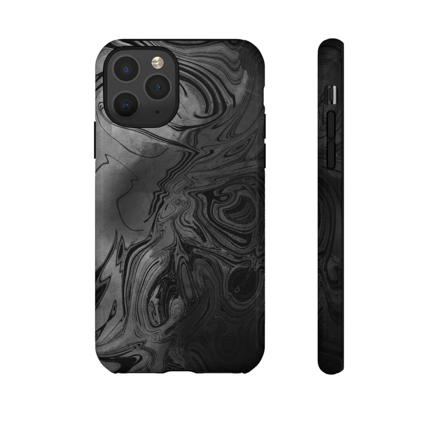 Premium Black Phone Case | Minimalist Colour | Cover for iPhone 16/All - Samsung Galaxy S Series - Google Pixel | Black