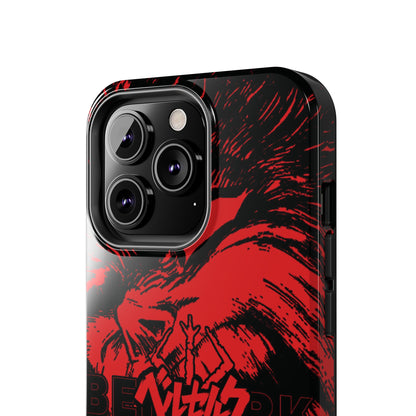 Dark Manga Swordsman Case iPhone 16 and more - Samsung | Horror Manga iPhone Case Anime Case