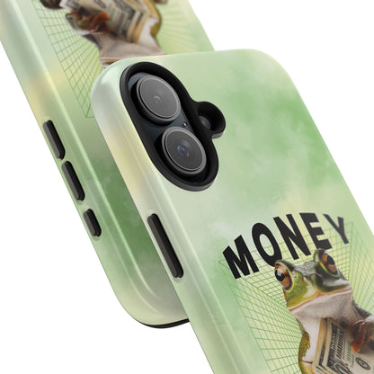 MONEY LOVER Frog Phone Case Funny Phone Case Cover for all iPhone Case - Samsung S23 S24 S23 S22