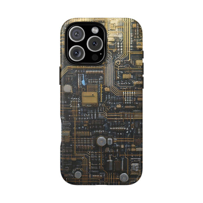 Circuits Cyberpunk iPhone 16 - All Cases | Phone Case for iPhone, Samsung and Google