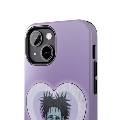 Choso Heart Phone Case | iPhone 16 and more - Samsung Phone Case | Anime Phone Case