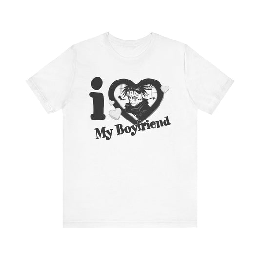 I Love My Boyfriend Choso T-Shirt - Unique Valentines Day Gift for Anime Fans - Romantic Anime Shirt for Him or Her