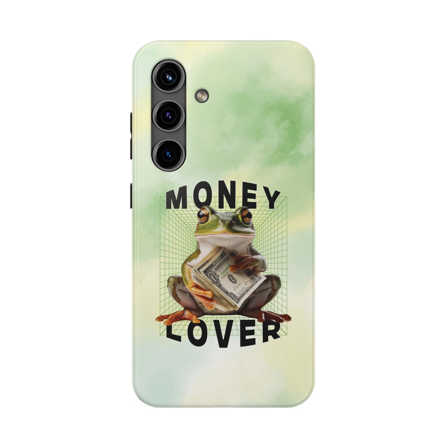 MONEY LOVER Frog Phone Case Funny Phone Case Cover for all iPhone Case - Samsung S23 S24 S23 S22