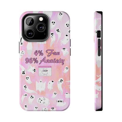 96 Anxiety Phone Case | Spooky Ghosts Halloween Case for iPhone 16 and More - Samsung