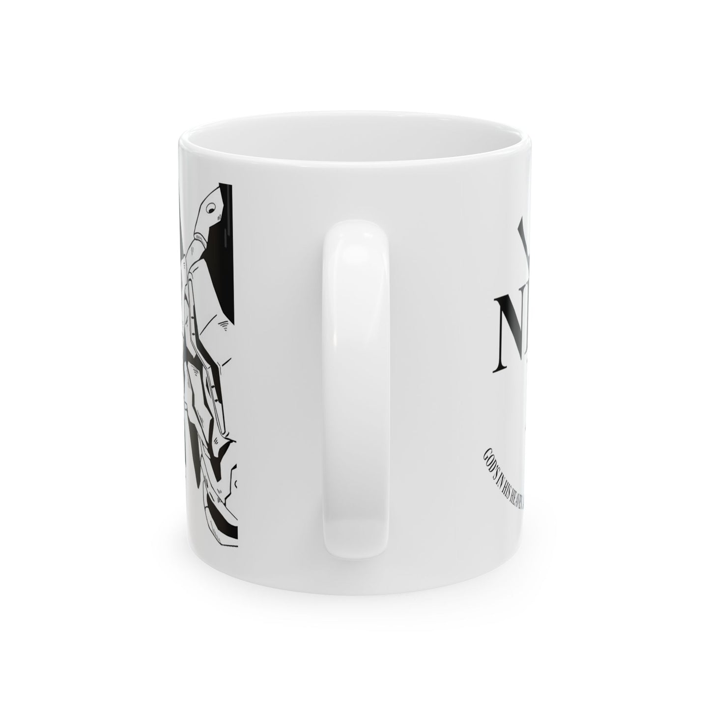 NERV 11 oz Mug | Anime Coffee Cup, Ideal Gift for Anime Enthusiasts