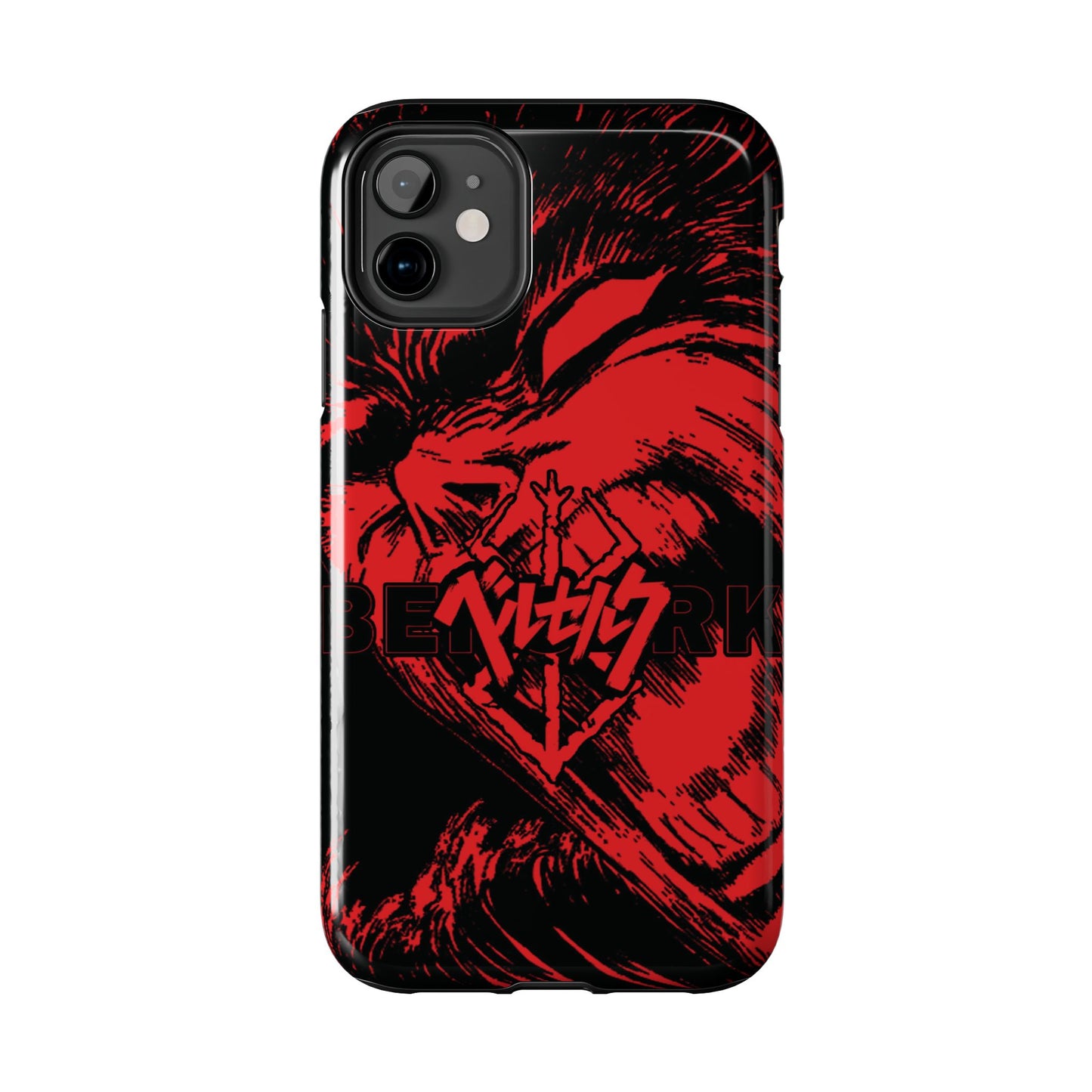 Dark Manga Swordsman Case iPhone 16 and more - Samsung | Horror Manga iPhone Case Anime Case