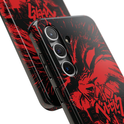 Dark Manga Swordsman Case iPhone 16 and more - Samsung | Horror Manga iPhone Case Anime Case