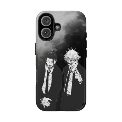 Anime-Inspired Tough Phone Case for iPhone 16 and Samsung, Protective Cover, Custom Phone Accessories, Otaku Gift