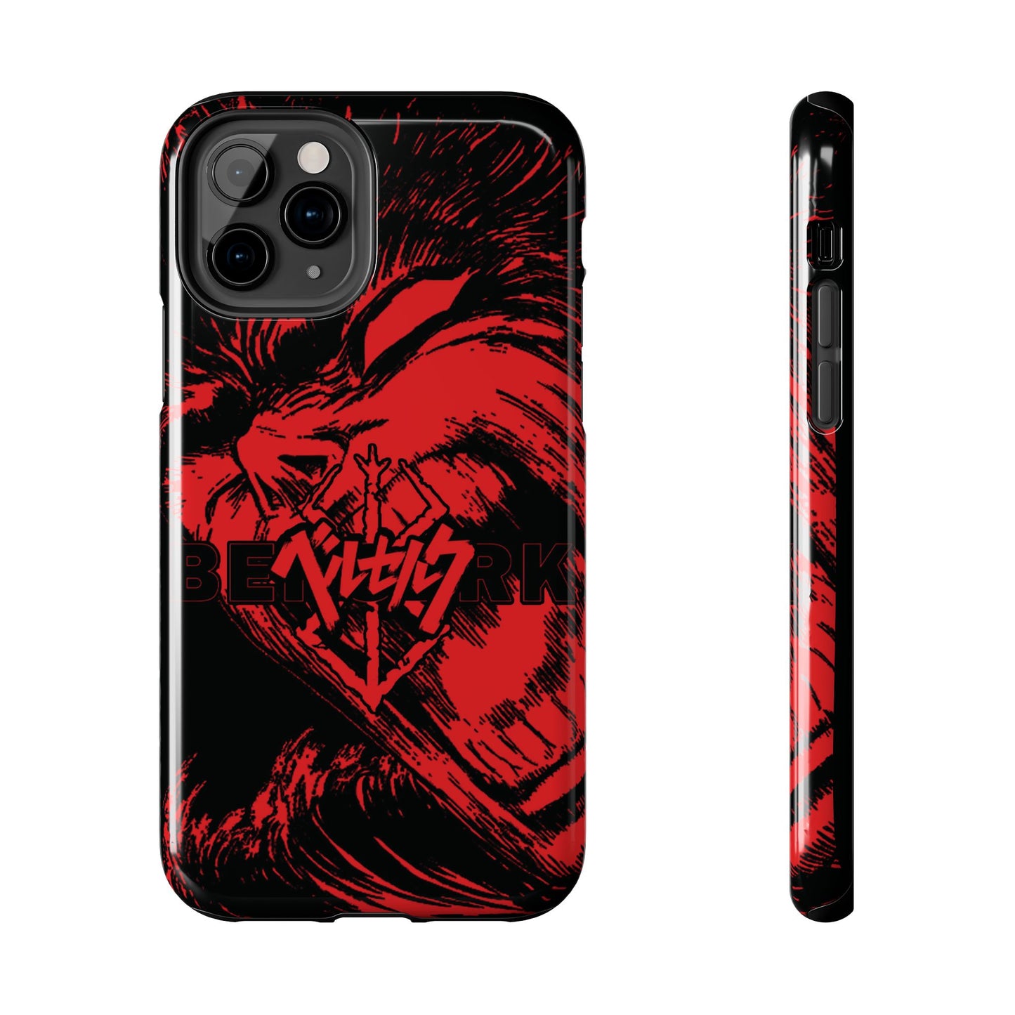 Dark Manga Swordsman Case iPhone 16 and more - Samsung | Horror Manga iPhone Case Anime Case