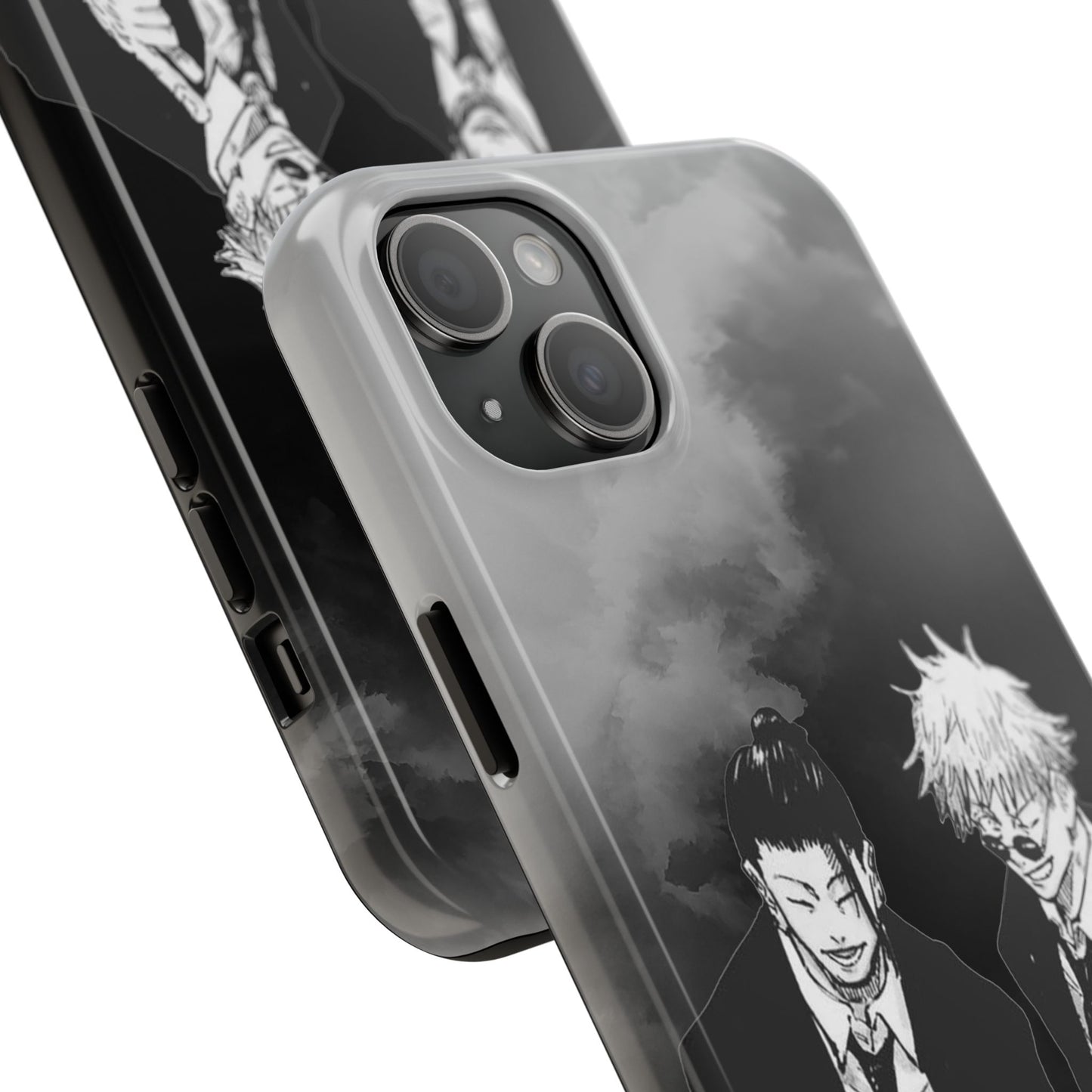 Anime-Inspired Tough Phone Case for iPhone 16 and Samsung, Protective Cover, Custom Phone Accessories, Otaku Gift