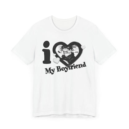 I Love My Boyfriend Choso T-Shirt - Unique Valentines Day Gift for Anime Fans - Romantic Anime Shirt for Him or Her