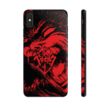 Dark Manga Swordsman Case iPhone 16 and more - Samsung | Horror Manga iPhone Case Anime Case