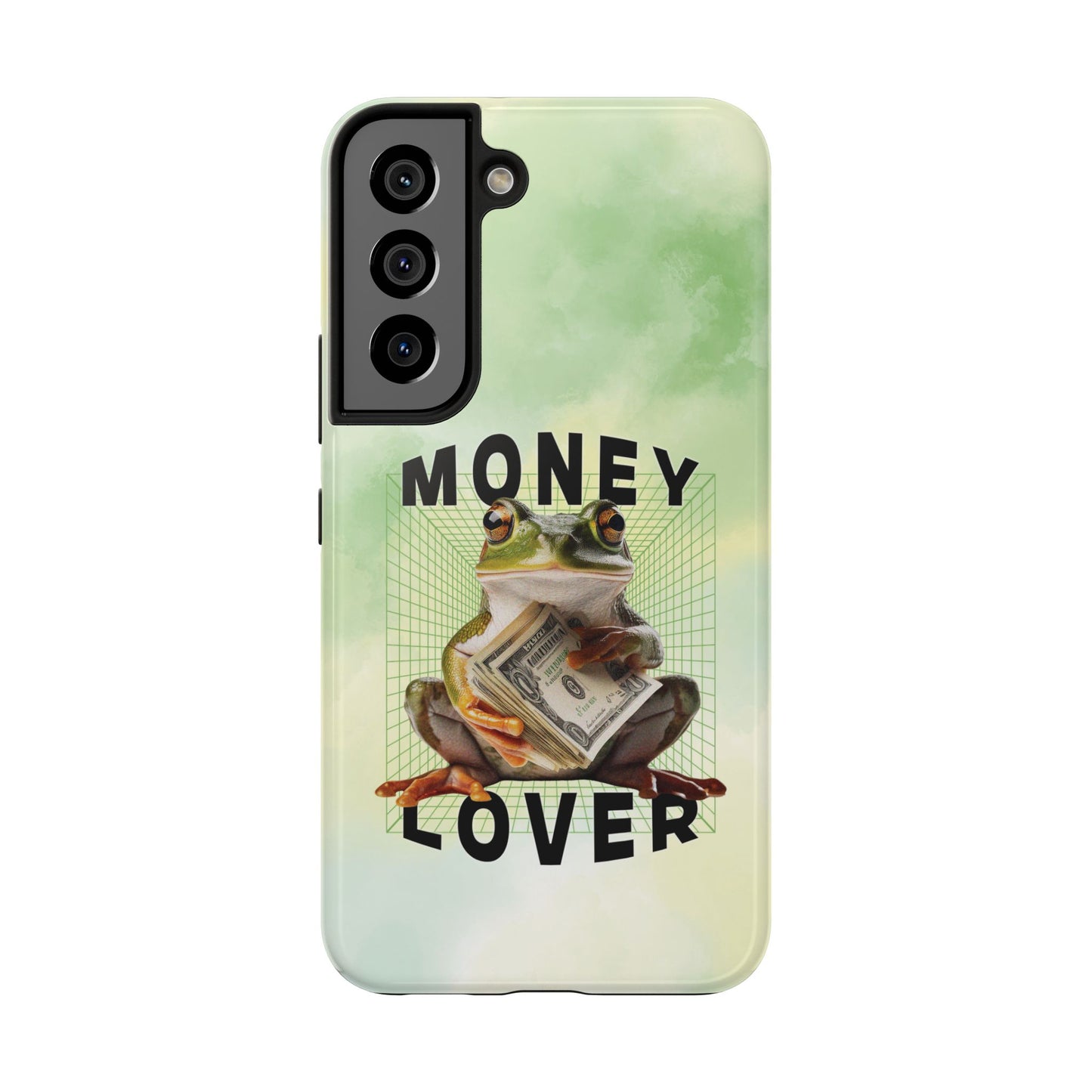 MONEY LOVER Frog Phone Case Funny Phone Case Cover for all iPhone Case - Samsung S23 S24 S23 S22