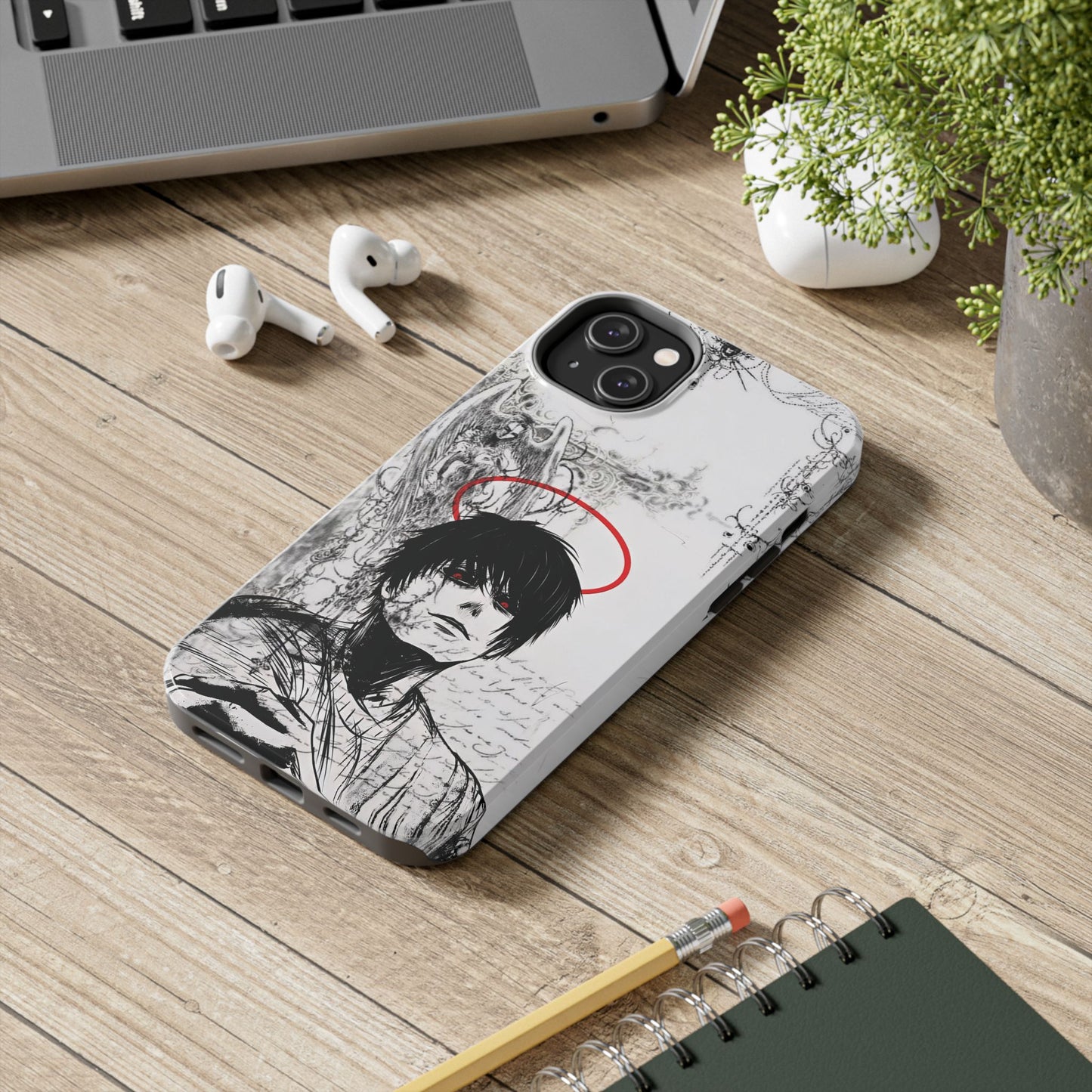 Toji -Inspired Tough Phone Case for iPhone 16 & Samsung, Protective Cover, Custom Anime Merchandise Gift