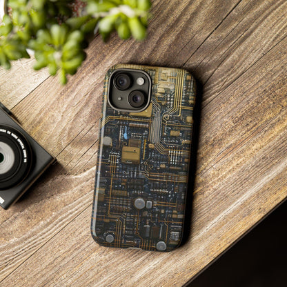 Circuits Cyberpunk iPhone 16 - All Cases | Phone Case for iPhone, Samsung and Google