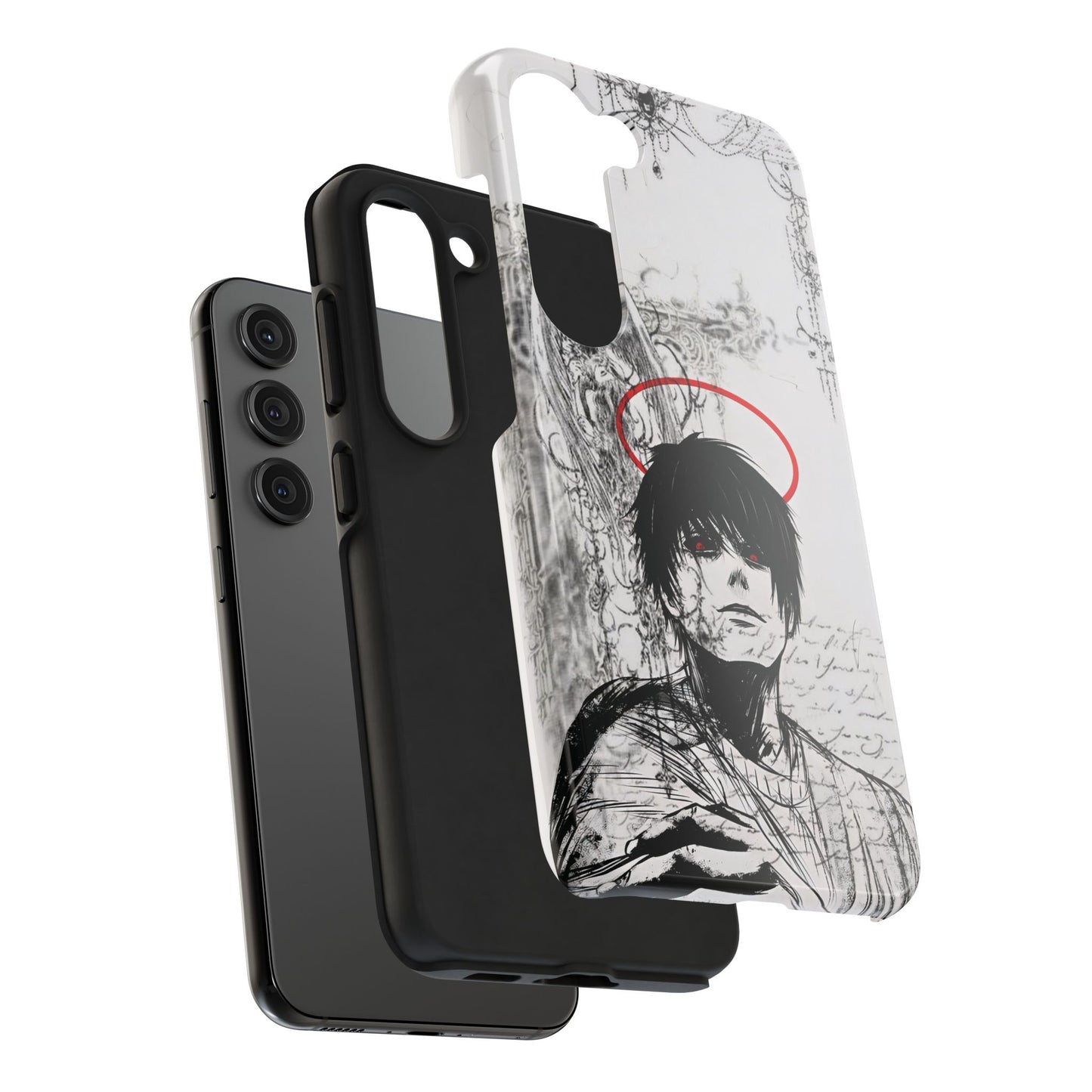 Toji -Inspired Tough Phone Case for iPhone 16 & Samsung, Protective Cover, Custom Anime Merchandise Gift