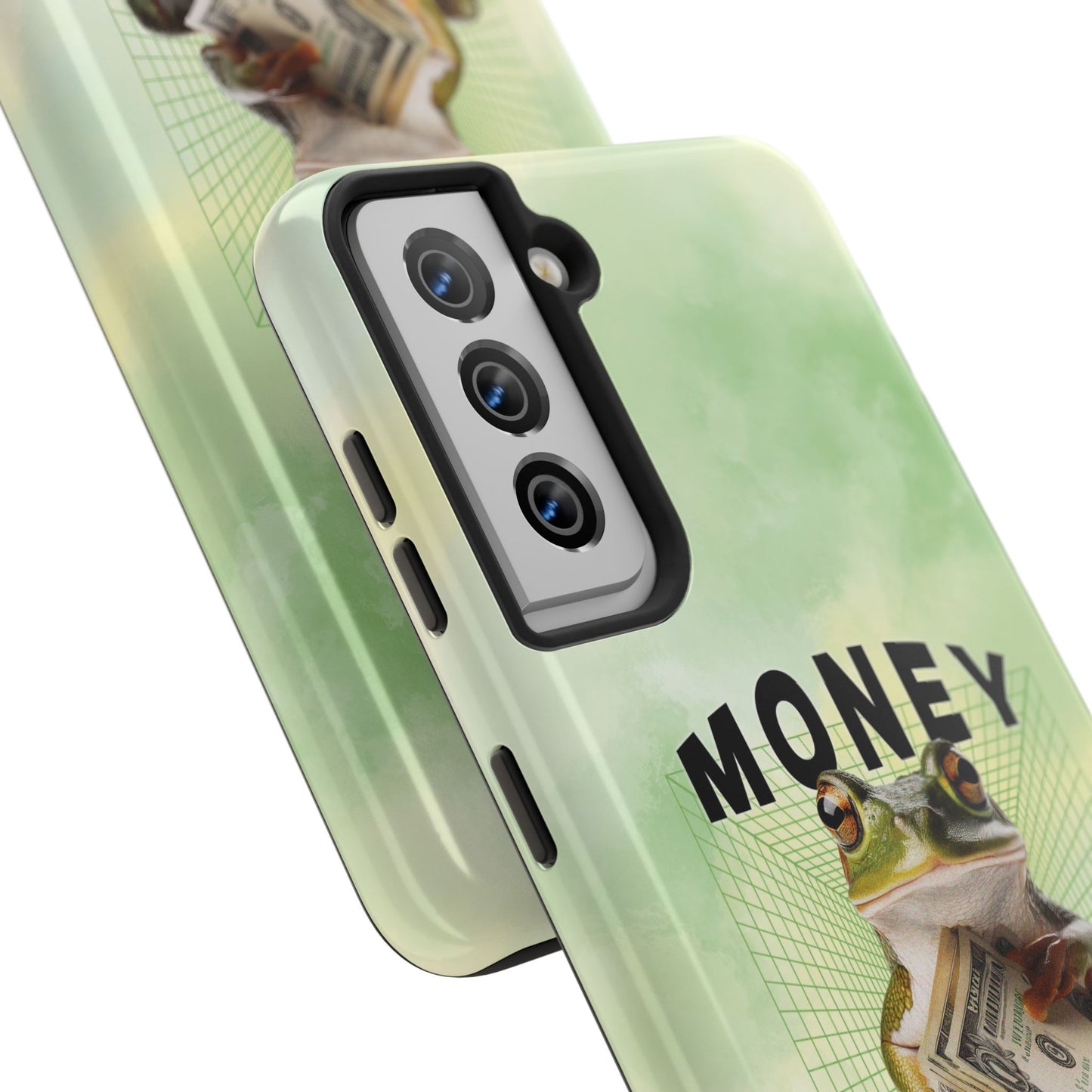 MONEY LOVER Frog Phone Case Funny Phone Case Cover for all iPhone Case - Samsung S23 S24 S23 S22