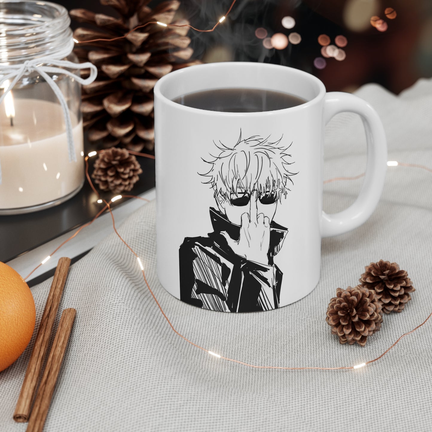 Gojo Mug | Anime Manga coffee cup | Anime Gifts