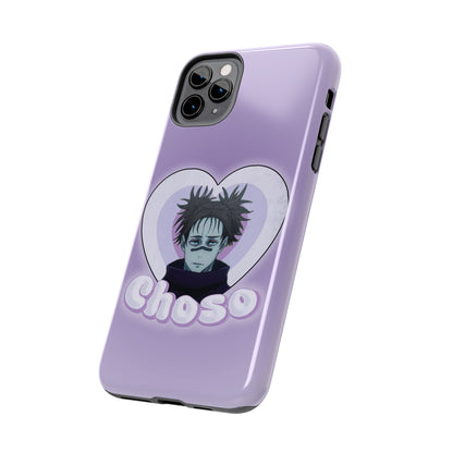 Choso Heart Phone Case | iPhone 16 and more - Samsung Phone Case | Anime Phone Case