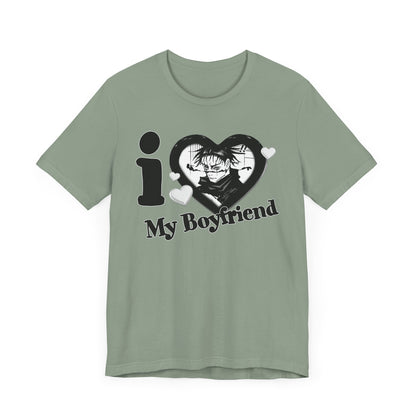 I Love My Boyfriend Choso T-Shirt - Unique Valentines Day Gift for Anime Fans - Romantic Anime Shirt for Him or Her