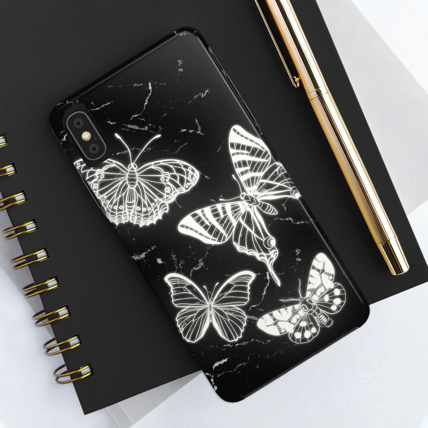 iPhone 16 Y2K Butterfly Vintage Phone Case for iPhone 16 - ALL | Samsung S24 S23 S22 S21