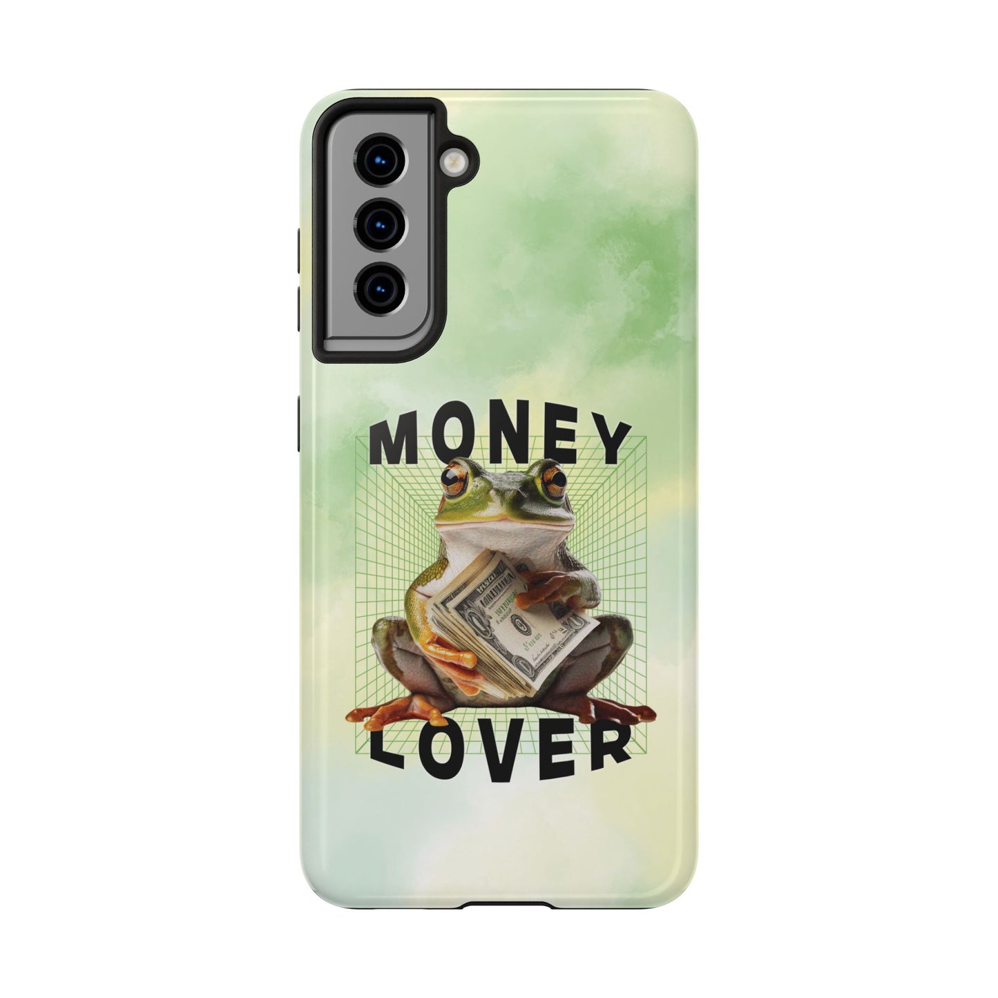 MONEY LOVER Frog Phone Case Funny Phone Case Cover for all iPhone Case - Samsung S23 S24 S23 S22