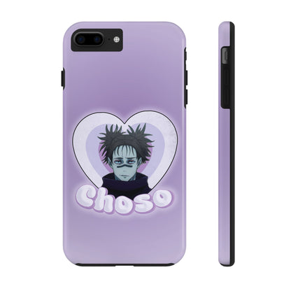 Choso Heart Phone Case | iPhone 16 and more - Samsung Phone Case | Anime Phone Case