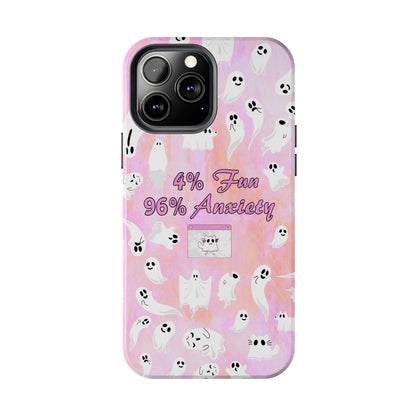 96 Anxiety Phone Case | Spooky Ghosts Halloween Case for iPhone 16 and More - Samsung