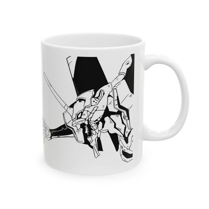 NERV 11 oz Mug | Anime Coffee Cup, Ideal Gift for Anime Enthusiasts