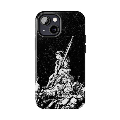 Japanese Guts Skulls Anime Manga Panel Phone Case For iPhone and Samsung