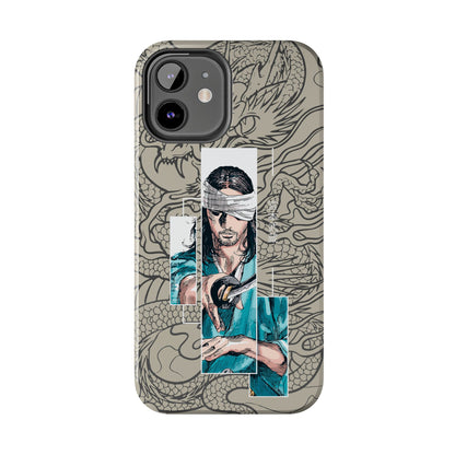 Samurai Anime Manga-Inspired iPhone Case – Musashi Design for iPhone 16-7 & Samsung