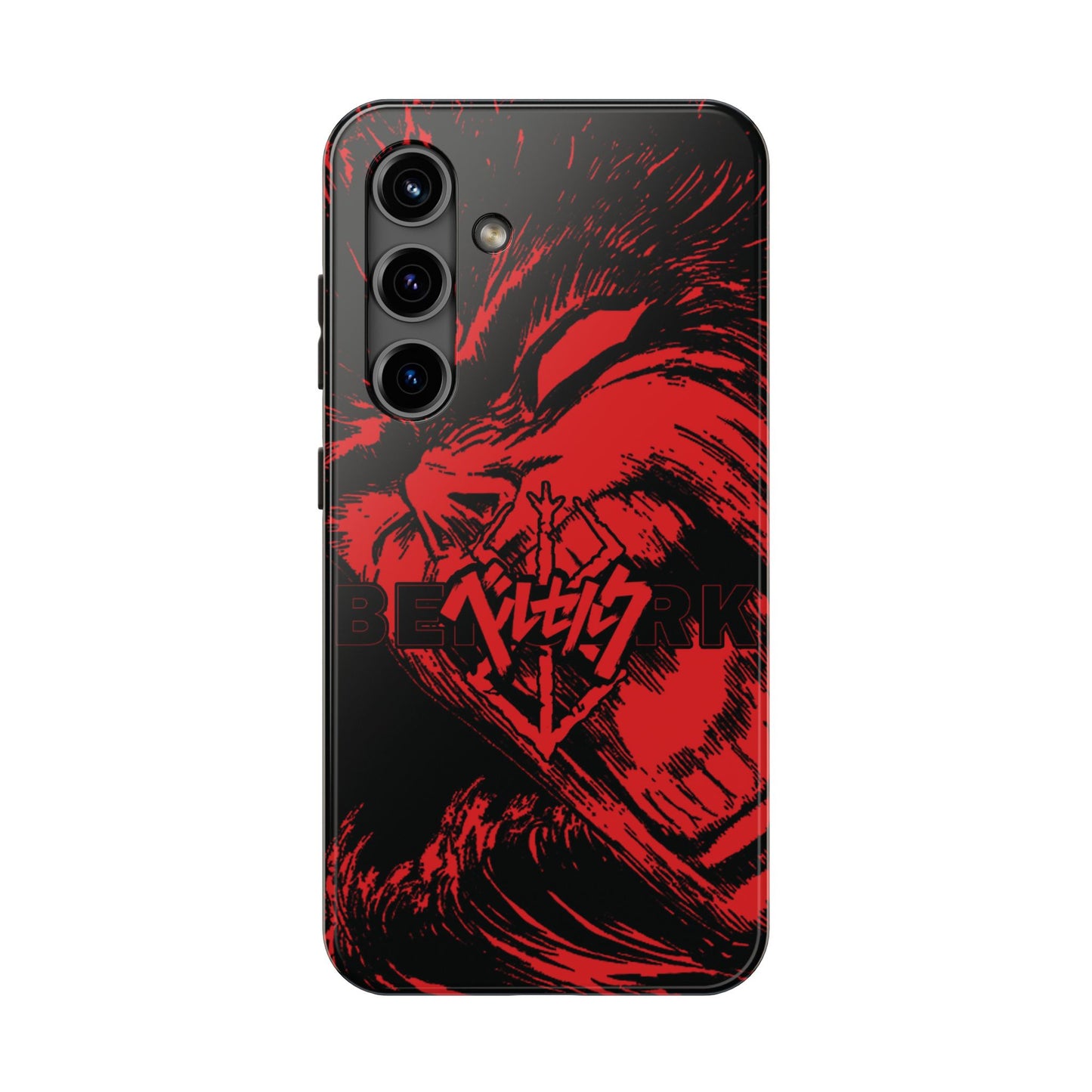 Dark Manga Swordsman Case iPhone 16 and more - Samsung | Horror Manga iPhone Case Anime Case