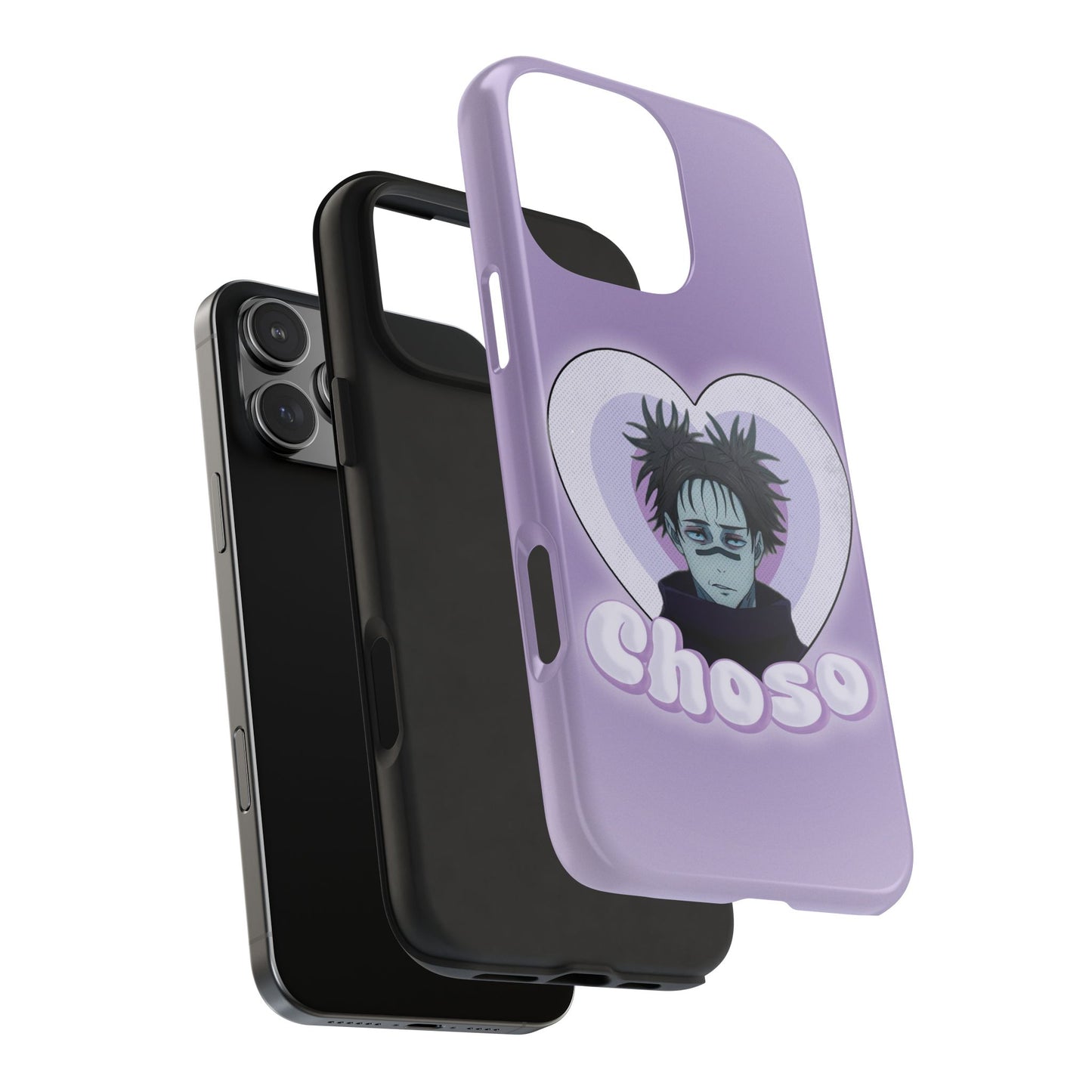 Choso Heart Phone Case | iPhone 16 and more - Samsung Phone Case | Anime Phone Case