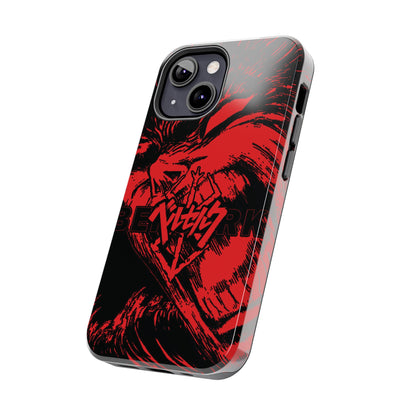 Dark Manga Swordsman Case iPhone 16 and more - Samsung | Horror Manga iPhone Case Anime Case