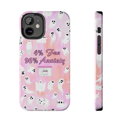 96 Anxiety Phone Case | Spooky Ghosts Halloween Case for iPhone 16 and More - Samsung