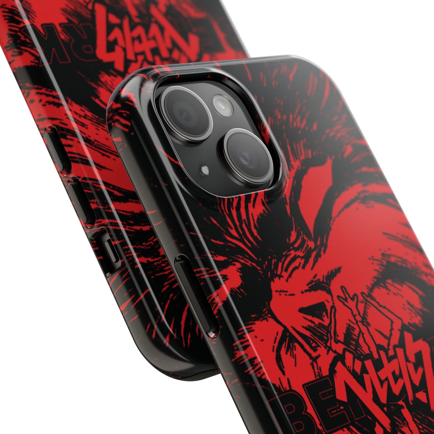 Dark Manga Swordsman Case iPhone 16 and more - Samsung | Horror Manga iPhone Case Anime Case