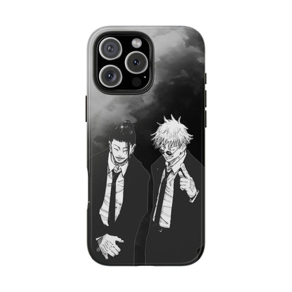 Anime-Inspired Tough Phone Case for iPhone 16 and Samsung, Protective Cover, Custom Phone Accessories, Otaku Gift