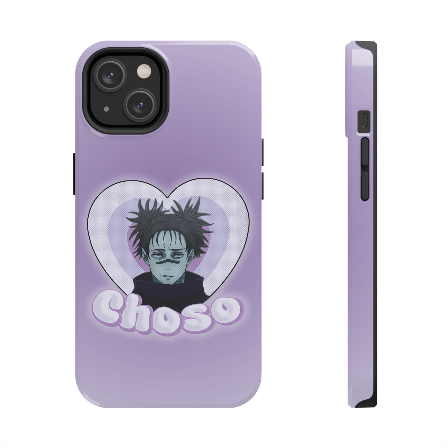 Choso Heart Phone Case | iPhone 16 and more - Samsung Phone Case | Anime Phone Case