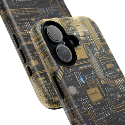 Circuits Cyberpunk iPhone 16 - All Cases | Phone Case for iPhone, Samsung and Google