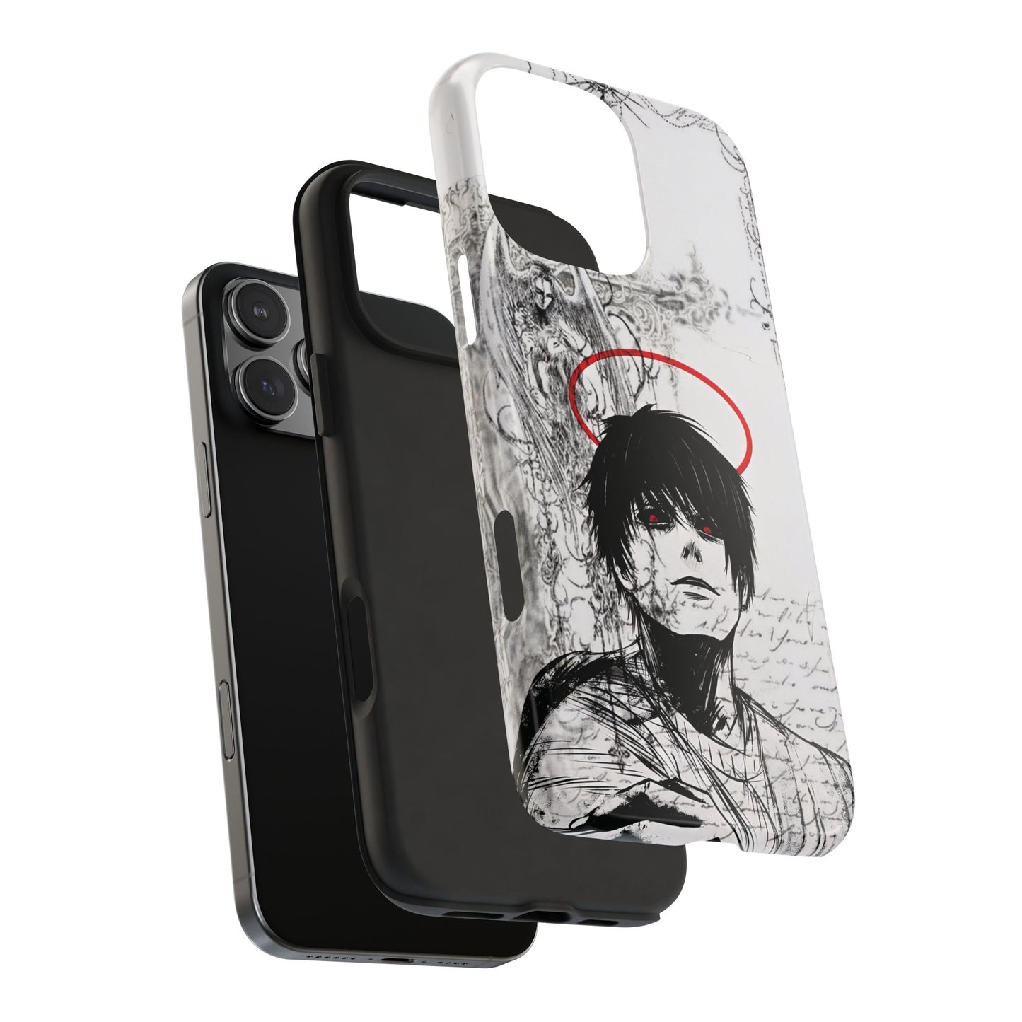 Toji -Inspired Tough Phone Case for iPhone 16 & Samsung, Protective Cover, Custom Anime Merchandise Gift