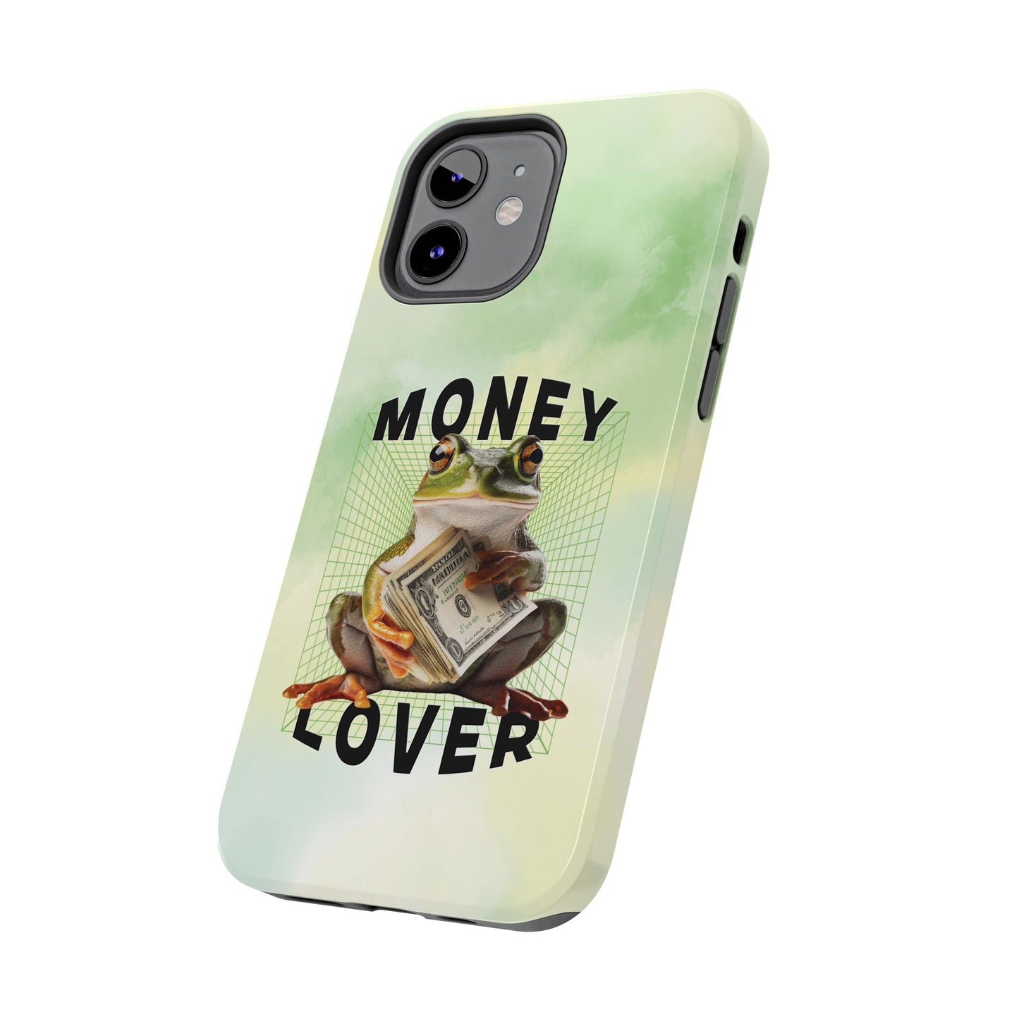 MONEY LOVER Frog Phone Case Funny Phone Case Cover for all iPhone Case - Samsung S23 S24 S23 S22