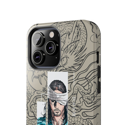 Samurai Anime Manga-Inspired iPhone Case – Musashi Design for iPhone 16-7 & Samsung